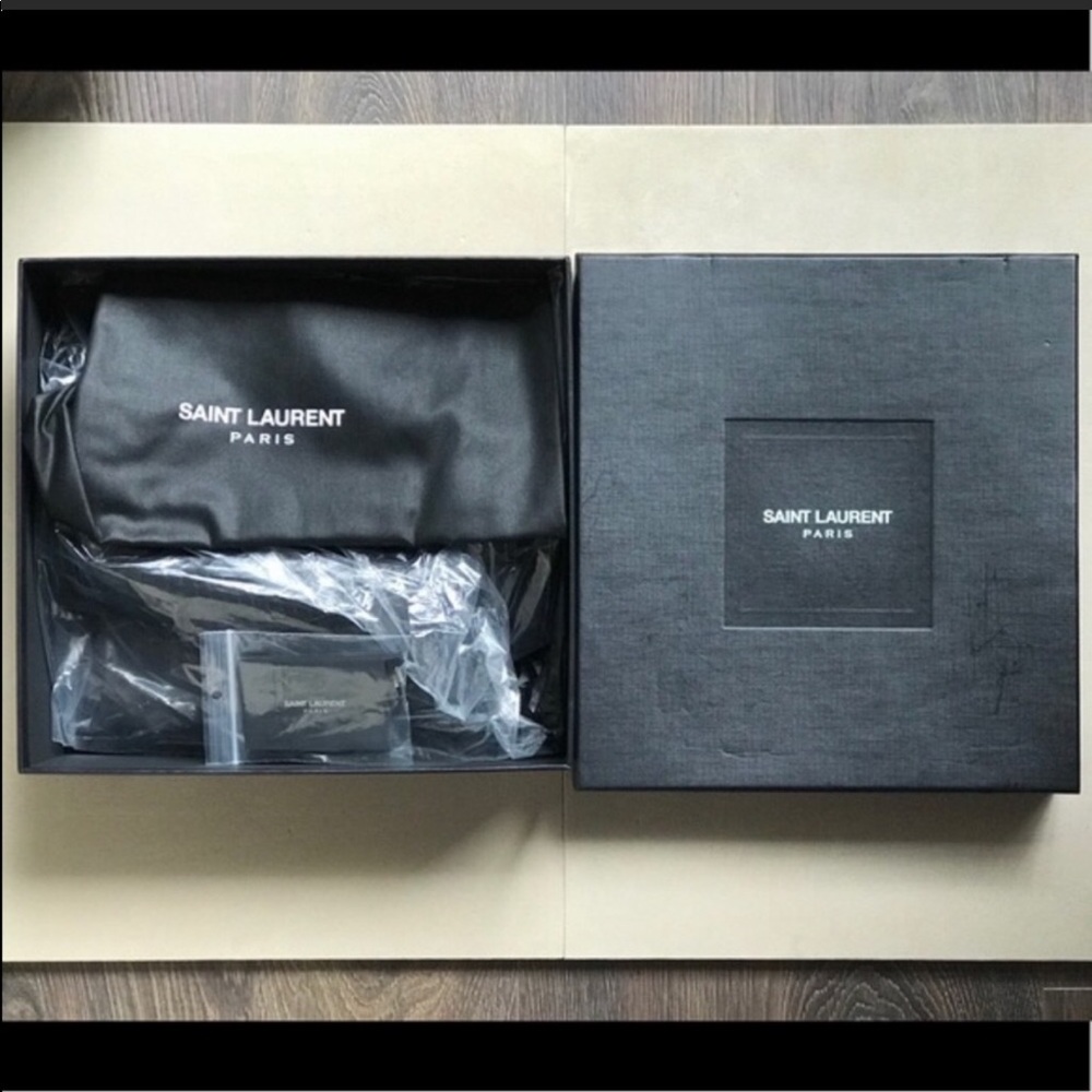 Host Pick! Saint Laurent Black Booties - Picture 9 of 12